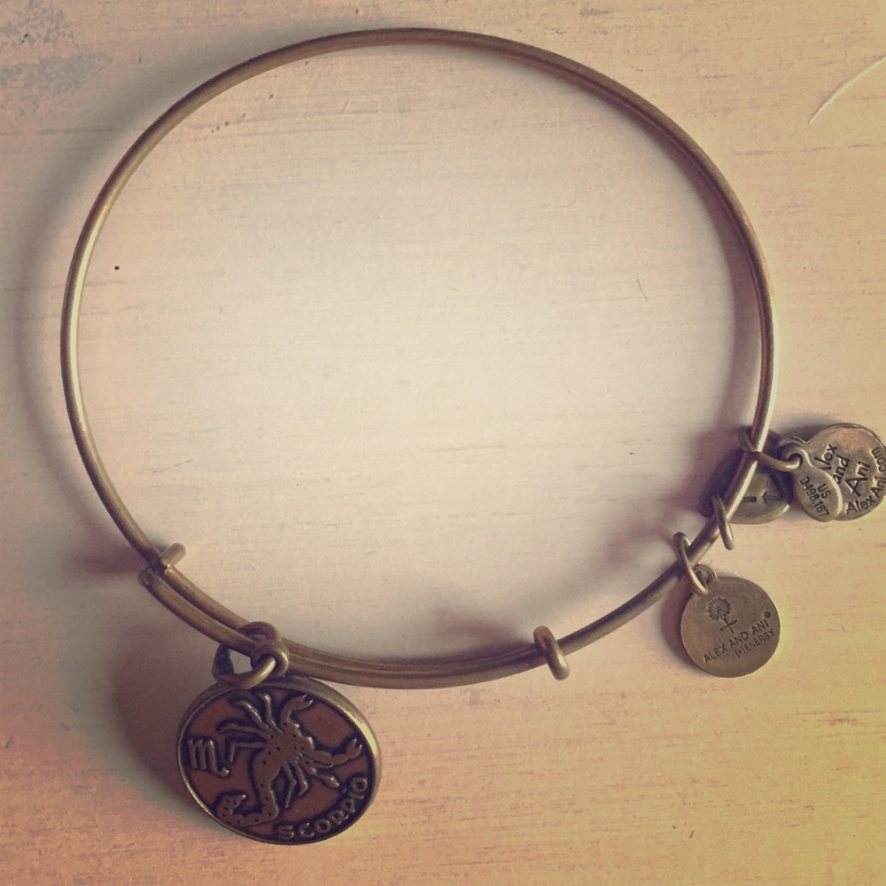 Alex & Ani scorpio bracelet